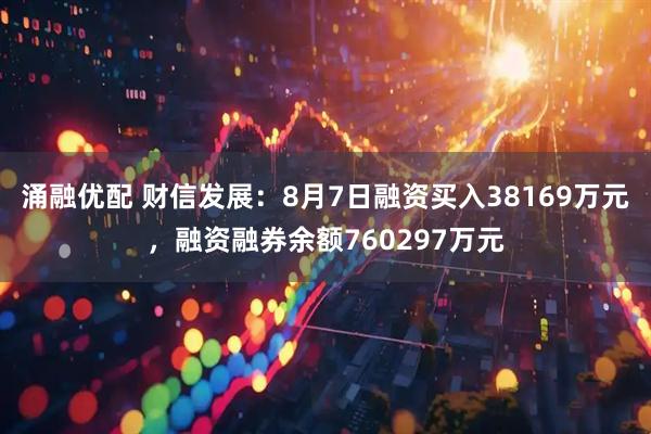 涌融优配 财信发展：8月7日融资买入38169万元，融资融券余额760297万元